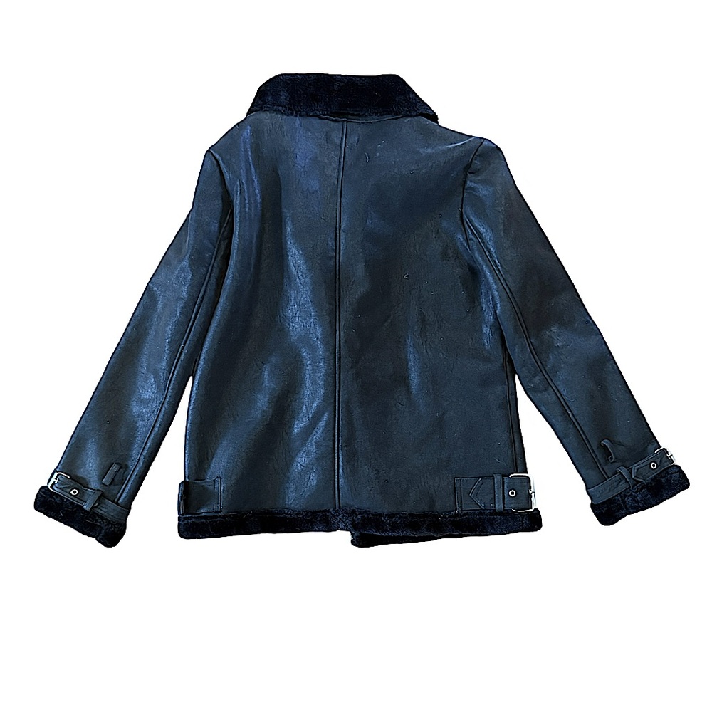 Misguided-Leather Motorcycle Jacket - image 2